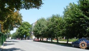 фото вулеці Лесі Українки між Кнфзів Коратовичів і Соборною, погляд на північ